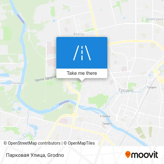 Парковая Улица map