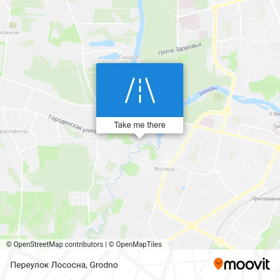 Переулок Лососна map