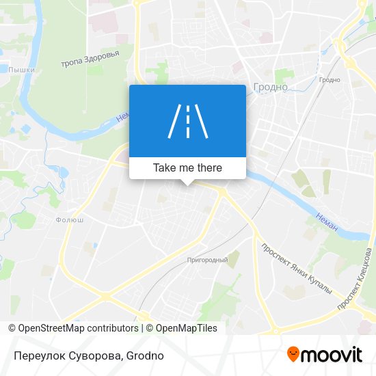 Переулок Суворова map