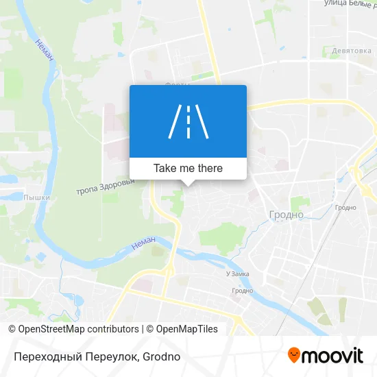 Переходный Переулок map