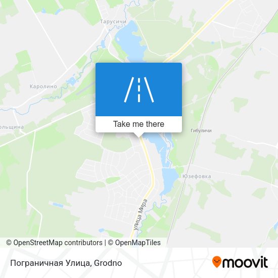 Пограничная Улица map