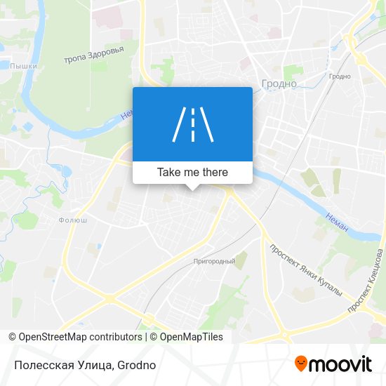 Полесская Улица map