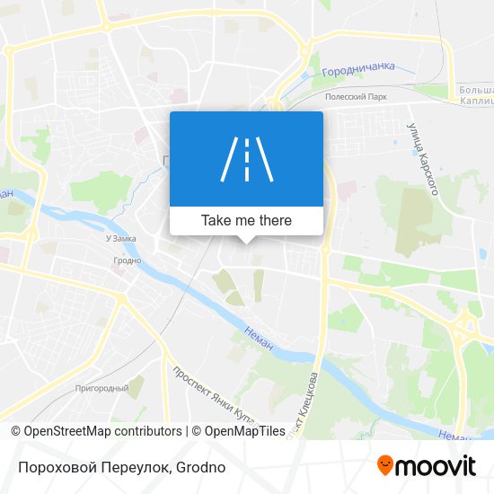 Пороховой Переулок map