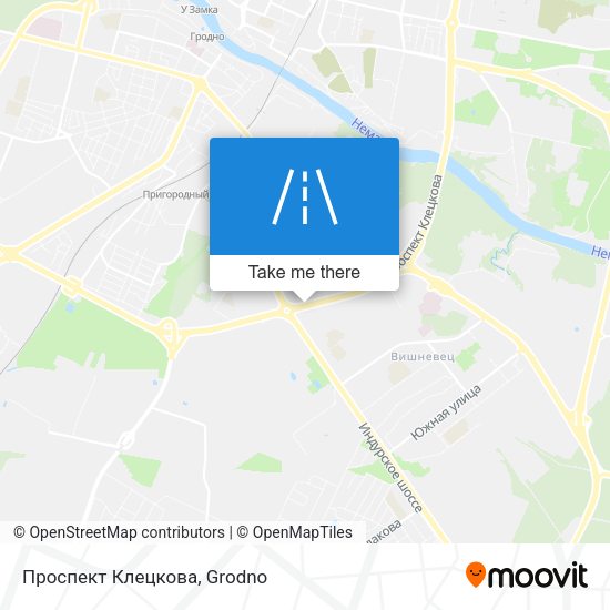 Проспект Клецкова map