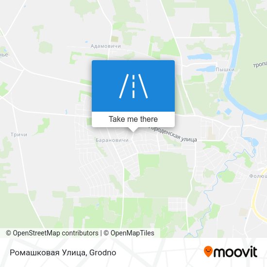 Ромашковая Улица map