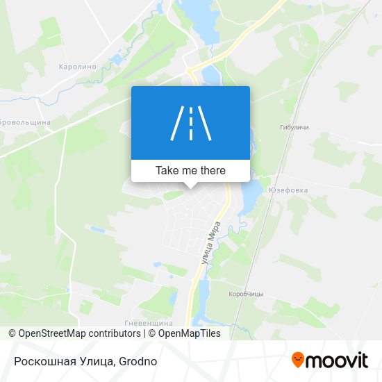 Роскошная Улица map