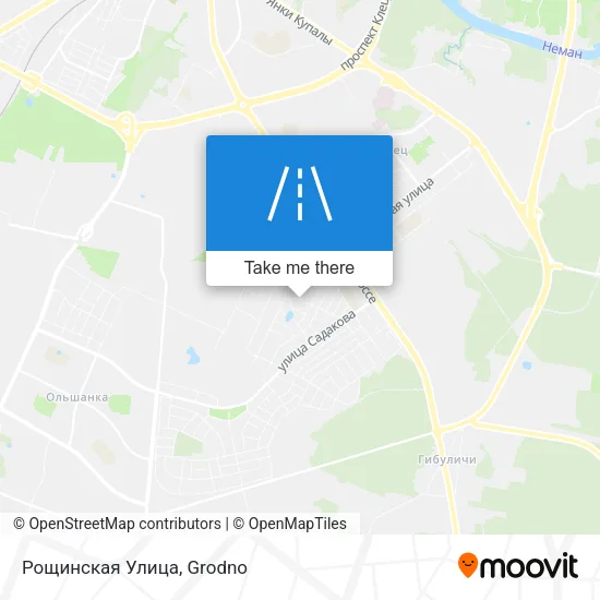 Рощинская Улица map