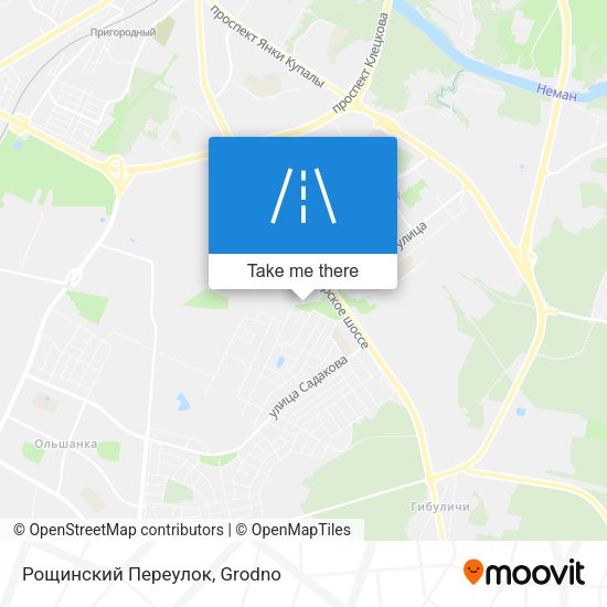 Рощинский Переулок map