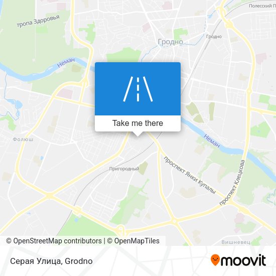 Серая Улица map