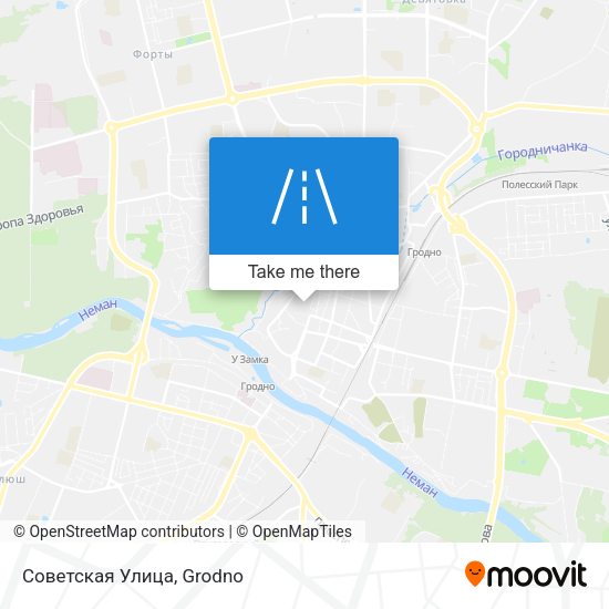 Советская Улица map