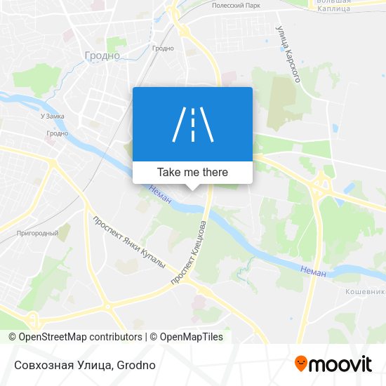 Совхозная Улица map