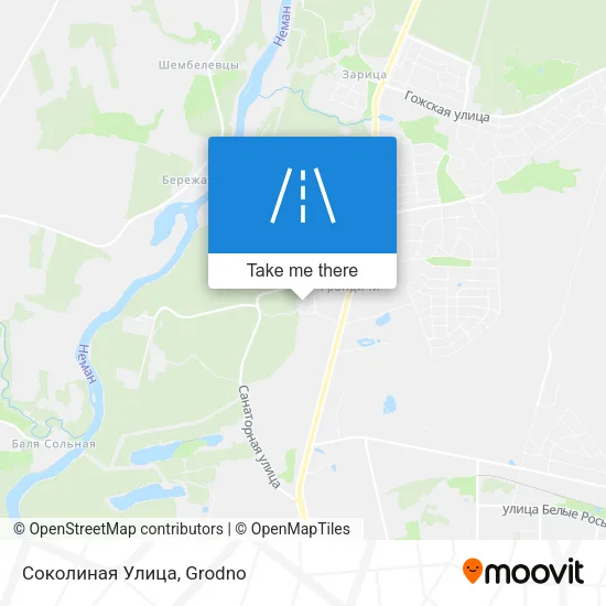 Соколиная Улица map