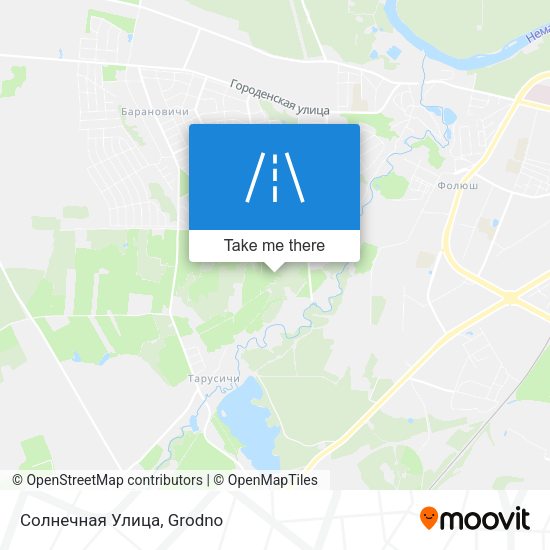 Солнечная Улица map