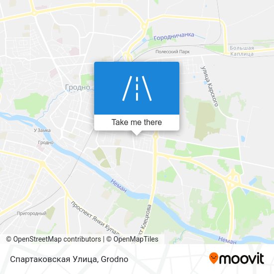 Спартаковская Улица map