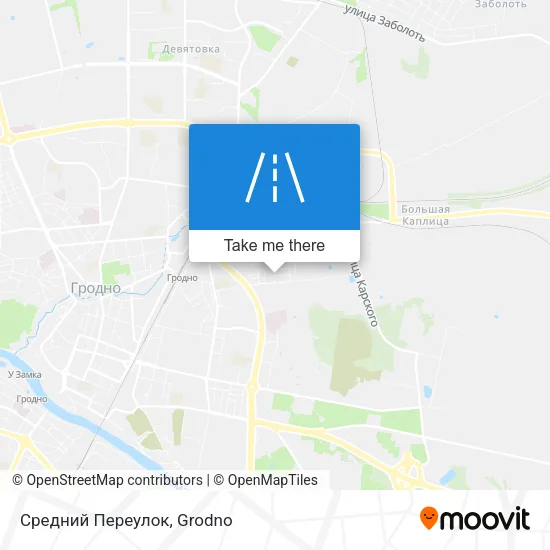 Средний Переулок map