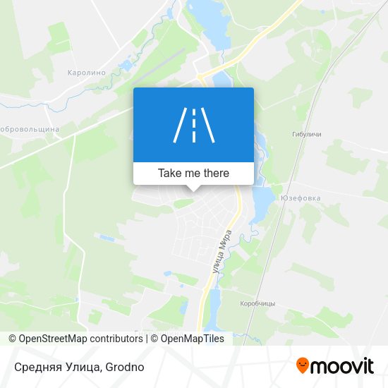 Средняя Улица map