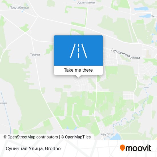 Суничная Улица map