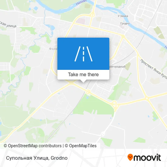 Супольная Улица map