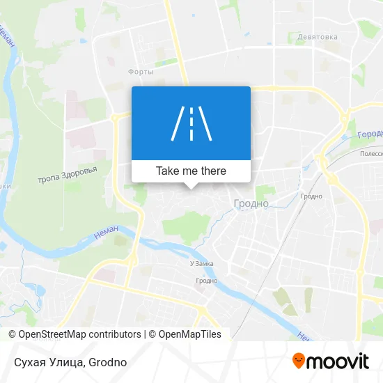 Сухая Улица map