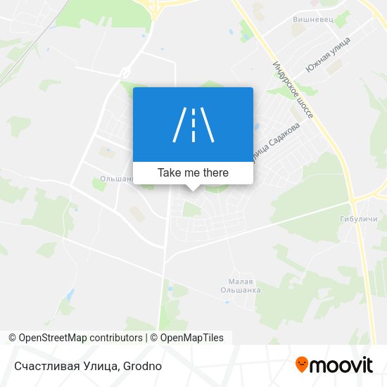 Счастливая Улица map