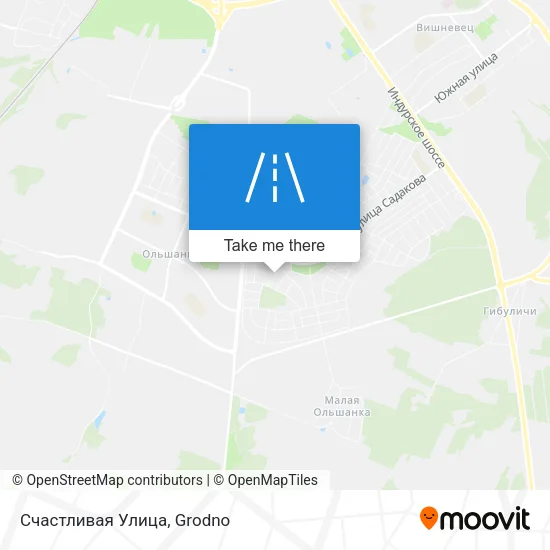 Счастливая Улица map