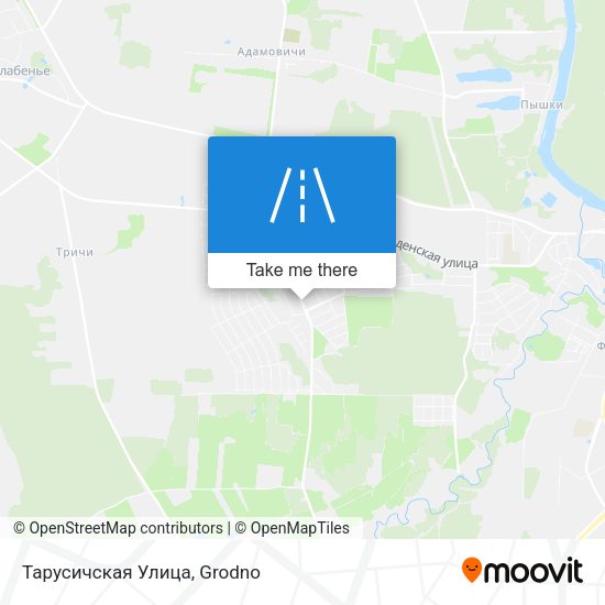 Тарусичская Улица map