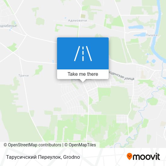 Тарусичский Переулок map