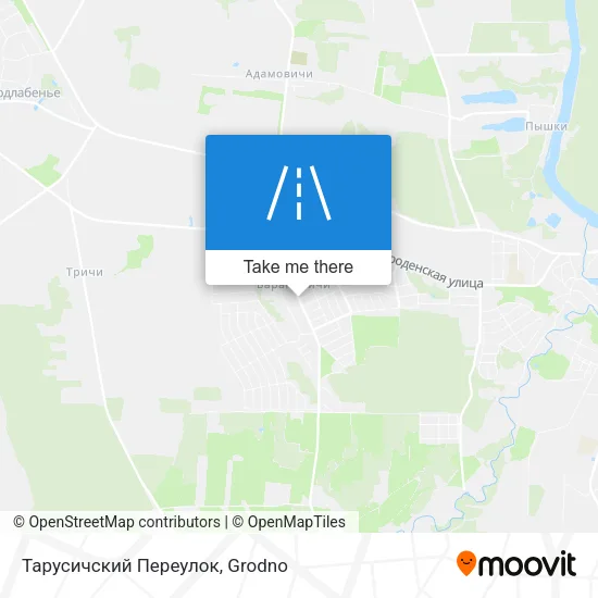 Тарусичский Переулок map