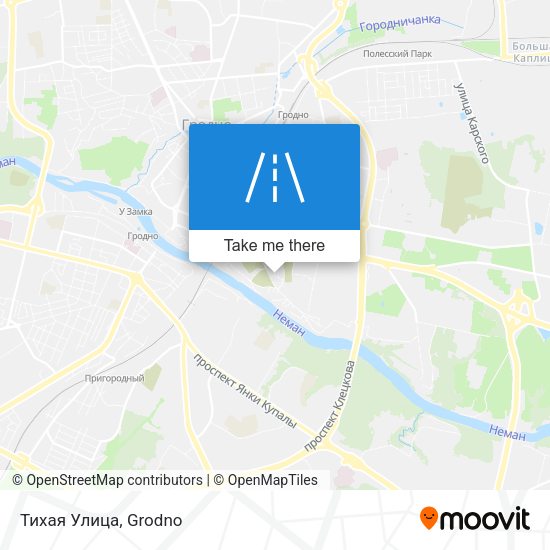 Тихая Улица map