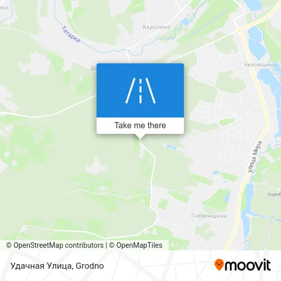 Удачная Улица map