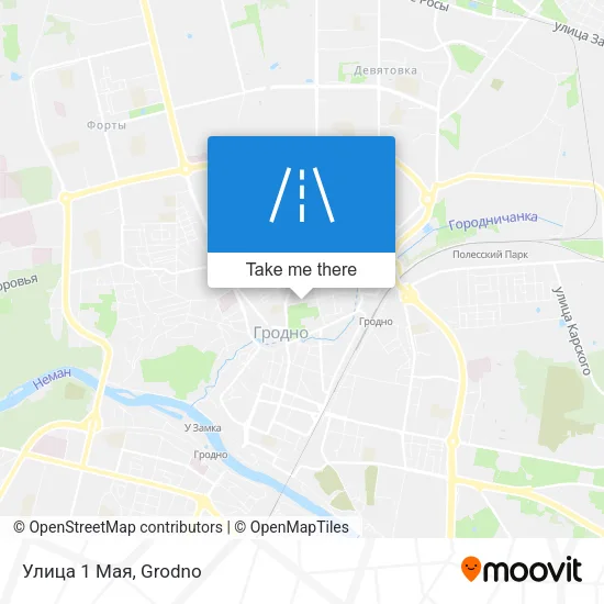 Улица 1 Мая map