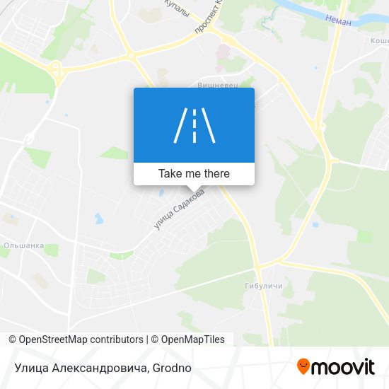 Улица Александровича map