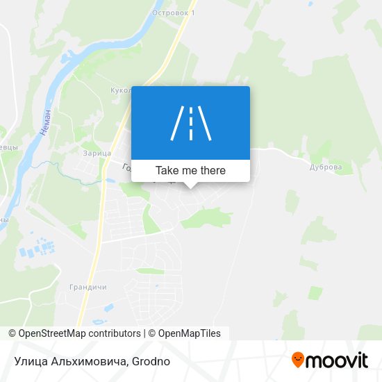 Улица Альхимовича map