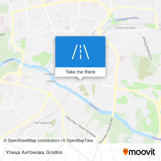 Улица Антонова map