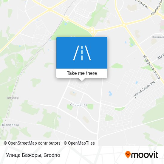 Улица Бажоры map
