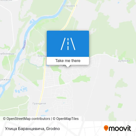Улица Баранцевича map