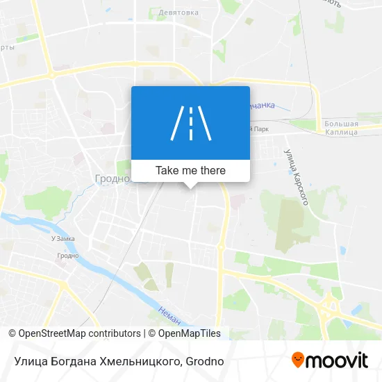 Улица Богдана Хмельницкого map