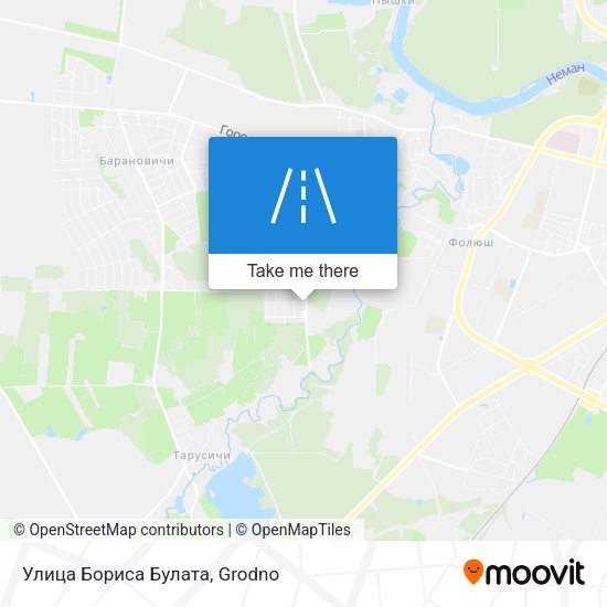 Улица Бориса Булата map