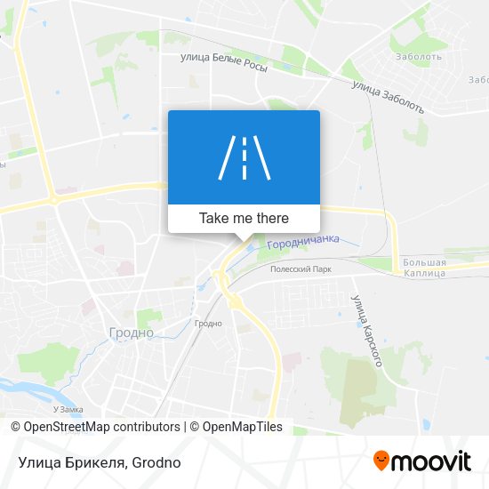 Улица Брикеля map