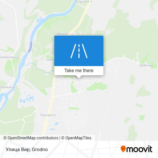 Улица Вир map