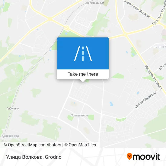 Улица Волкова map