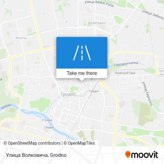 Улица Волковича map