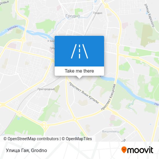 Улица Гая map