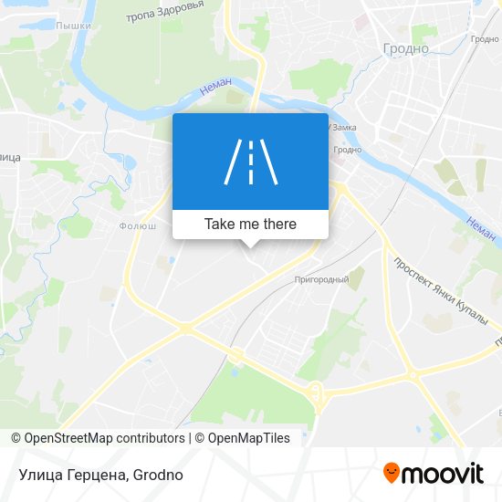 Улица Герцена map