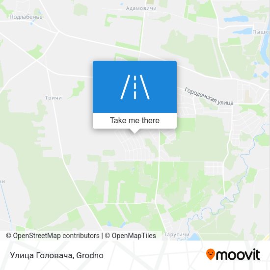 Улица Головача map