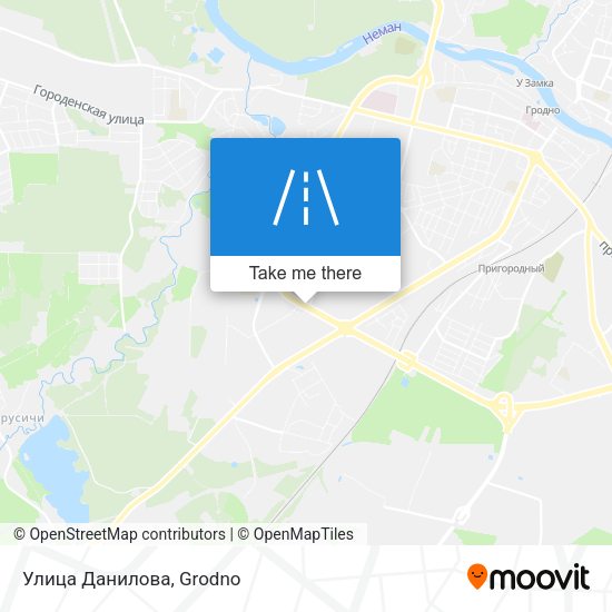 Улица Данилова map