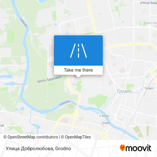Улица Добролюбова map