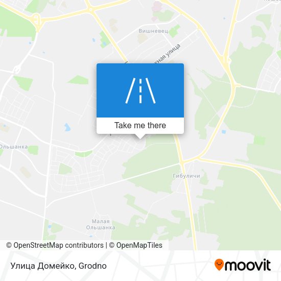 Улица Домейко map