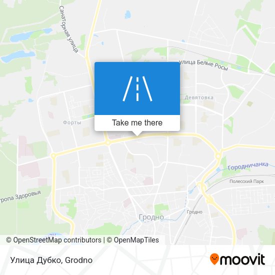 Улица Дубко map