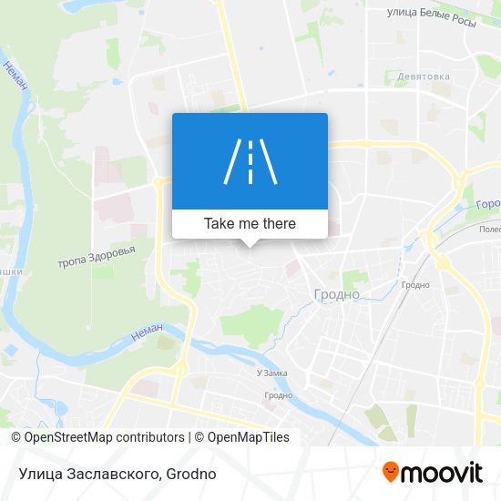 Улица Заславского map